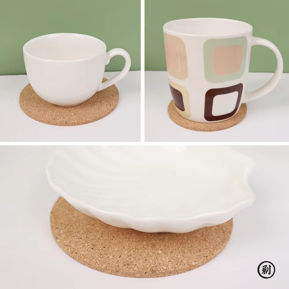 10 قطعة كأس حصيرة الطبيعية وسا - مراجعة Coaster Sublimation Blank وسعره